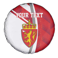 Personalized Norway Coat of Arms Spare Tire Cover Golden Lion