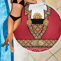 Norway Constitution Day Beach Blanket Norwegian bunads