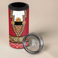 Norway Constitution Day 4 in 1 Can Cooler Tumbler Norwegian bunads