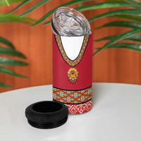 Norway Constitution Day 4 in 1 Can Cooler Tumbler Norwegian bunads