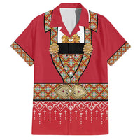 Norway Constitution Day Family Matching Long Sleeve Bodycon Dress and Hawaiian Shirt Norwegian bunads