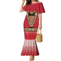 Norway Constitution Day Family Matching Mermaid Dress and Hawaiian Shirt Norwegian bunads