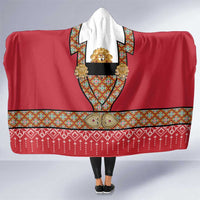 Norway Constitution Day Hooded Blanket Norwegian bunads