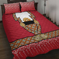 Norway Constitution Day Quilt Bed Set Norwegian bunads