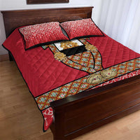 Norway Constitution Day Quilt Bed Set Norwegian bunads
