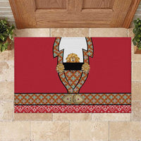 Norway Constitution Day Rubber Doormat Norwegian bunads
