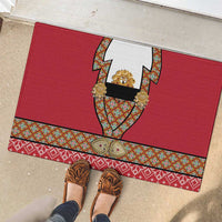 Norway Constitution Day Rubber Doormat Norwegian bunads