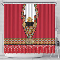 Norway Constitution Day Shower Curtain Norwegian bunads