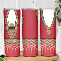 Norway Constitution Day Skinny Tumbler Norwegian bunads