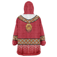 Norway Constitution Day Wearable Blanket Hoodie Norwegian bunads