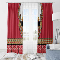 Norway Constitution Day Window Curtain Norwegian bunads
