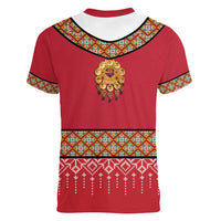 Norway Constitution Day Women V-Neck T-Shirt Norwegian bunads