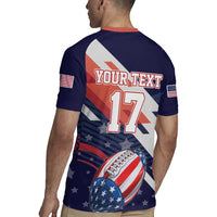 Custom United States American Football Rugby Jersey USA Go Champions Sporty Style