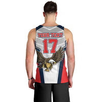 Custom United States Cricket Men Tank Top USA Go Champions and Eagle Mascot Style