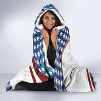 Custom United States Soccer Hooded Blanket USA Eagle Mascot Style