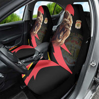 Belgium Coat of Arms Car Seat Cover Angry Lion
