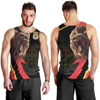 Belgium Coat of Arms Men Tank Top Angry Lion