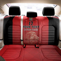 Custom Belgium Football We are Champions Back Car Seat Cover Red Style Come on De Rode Duivels