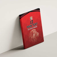 Custom Belgium Football We are Champions Canvas Wall Art Red Style Come on De Rode Duivels