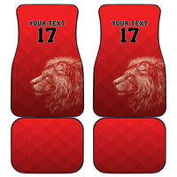 Custom Belgium Football We are Champions Car Mats Red Style Come on De Rode Duivels
