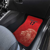 Custom Belgium Football We are Champions Car Mats Red Style Come on De Rode Duivels