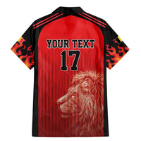 Custom Belgium Football We are Champions Family Matching Mermaid Dress and Hawaiian Shirt Red Style Come on De Rode Duivels