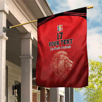 Custom Belgium Football We are Champions Garden Flag Red Style Come on De Rode Duivels