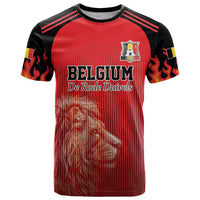Custom Belgium Football We are Champions T Shirt Red Style Come on De Rode Duivels