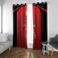 Custom Belgium Football We are Champions Window Curtain Red Style Come on De Rode Duivels