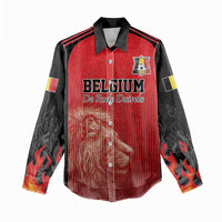 Custom Belgium Football We are Champions Women Casual Shirt Red Style Come on De Rode Duivels
