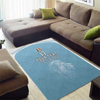 Custom Belgium Football We are Champions Area Rug Blue Style Come on De Rode Duivels
