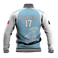 Custom Belgium Football We are Champions Baseball Jacket Blue Style Come on De Rode Duivels