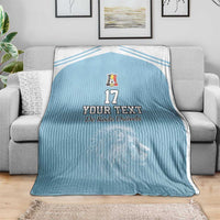 Custom Belgium Football We are Champions Blanket Blue Style Come on De Rode Duivels