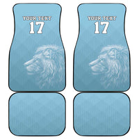 Custom Belgium Football We are Champions Car Mats Blue Style Come on De Rode Duivels