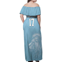 Custom Belgium Football We are Champions Family Matching Off Shoulder Maxi Dress and Hawaiian Shirt Blue Style Come on De Rode Duivels