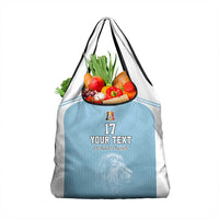 Custom Belgium Football We are Champions Grocery Bag Blue Style Come on De Rode Duivels