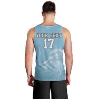 Custom Belgium Football We are Champions Men Tank Top Blue Style Come on De Rode Duivels