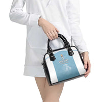 Custom Belgium Football We are Champions Shoulder Handbag Blue Style Come on De Rode Duivels