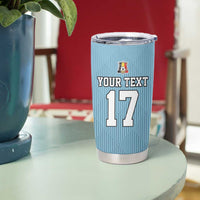 Custom Belgium Football We are Champions Tumbler Cup Blue Style Come on De Rode Duivels
