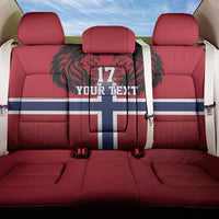 Custom Norway Football Back Car Seat Cover Lion Sporty Style