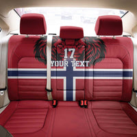 Custom Norway Football Back Car Seat Cover Lion Sporty Style