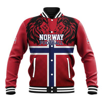 Custom Norway Football Baseball Jacket Lion Sporty Style
