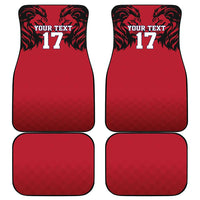 Custom Norway Football Car Mats Lion Sporty Style