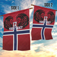 Custom Norway Football Garden Flag Lion Sporty Style