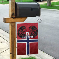 Custom Norway Football Garden Flag Lion Sporty Style