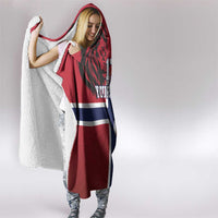 Custom Norway Football Hooded Blanket Lion Sporty Style