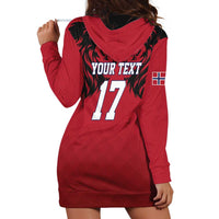 Custom Norway Football Hoodie Dress Lion Sporty Style