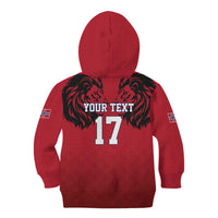 Custom Norway Football Kid Hoodie Lion Sporty Style