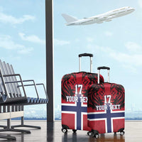 Custom Norway Football Luggage Cover Lion Sporty Style