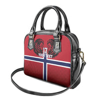 Custom Norway Football Shoulder Handbag Lion Sporty Style